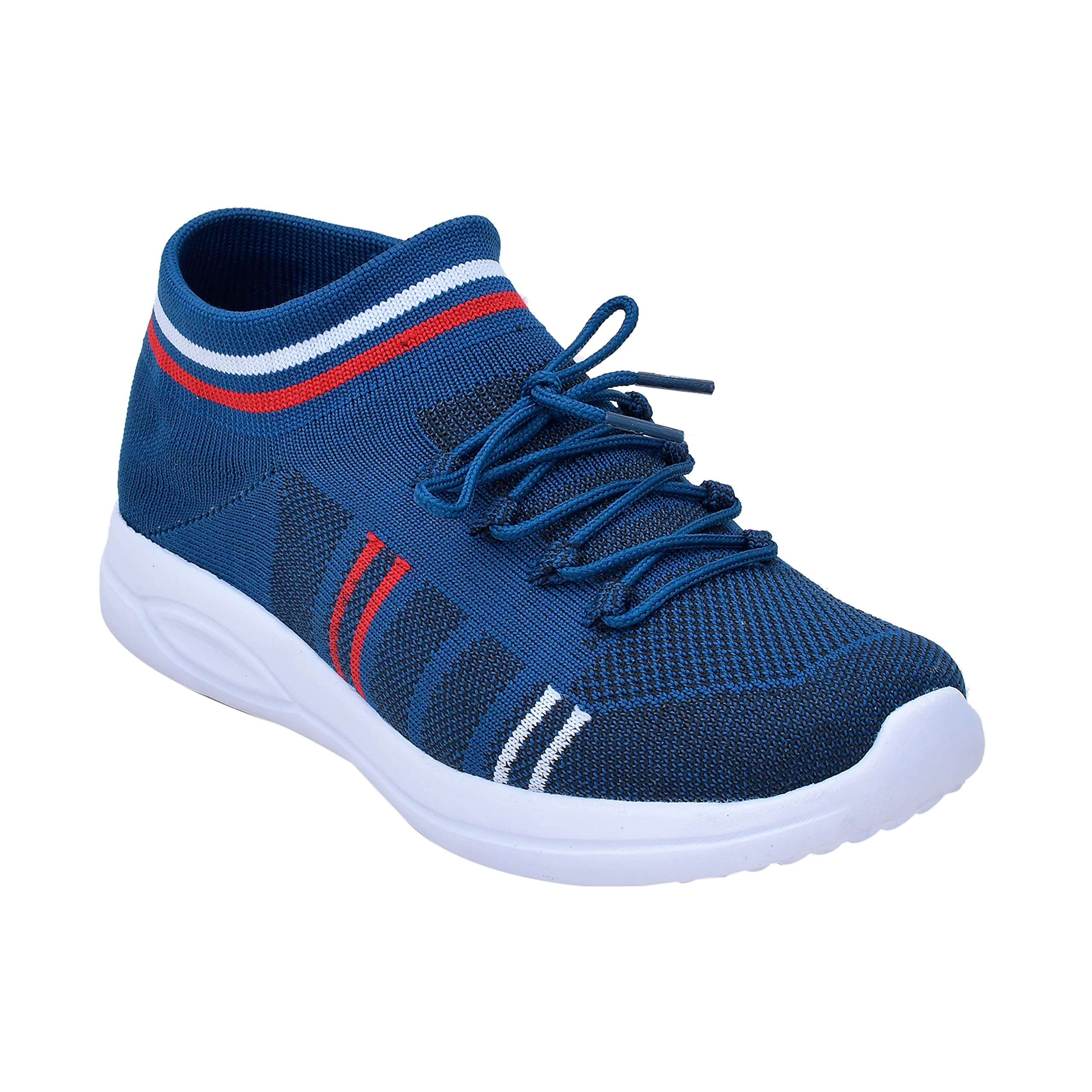 CLYMB Stylish Mesh Lace-Ups Walking/Outdoor Sports Sneakers Running Shoes for Mens. (Navy Blue, Numeric_8) (B09Y4K855S) Amazon Price History, Amazon Price Tracker