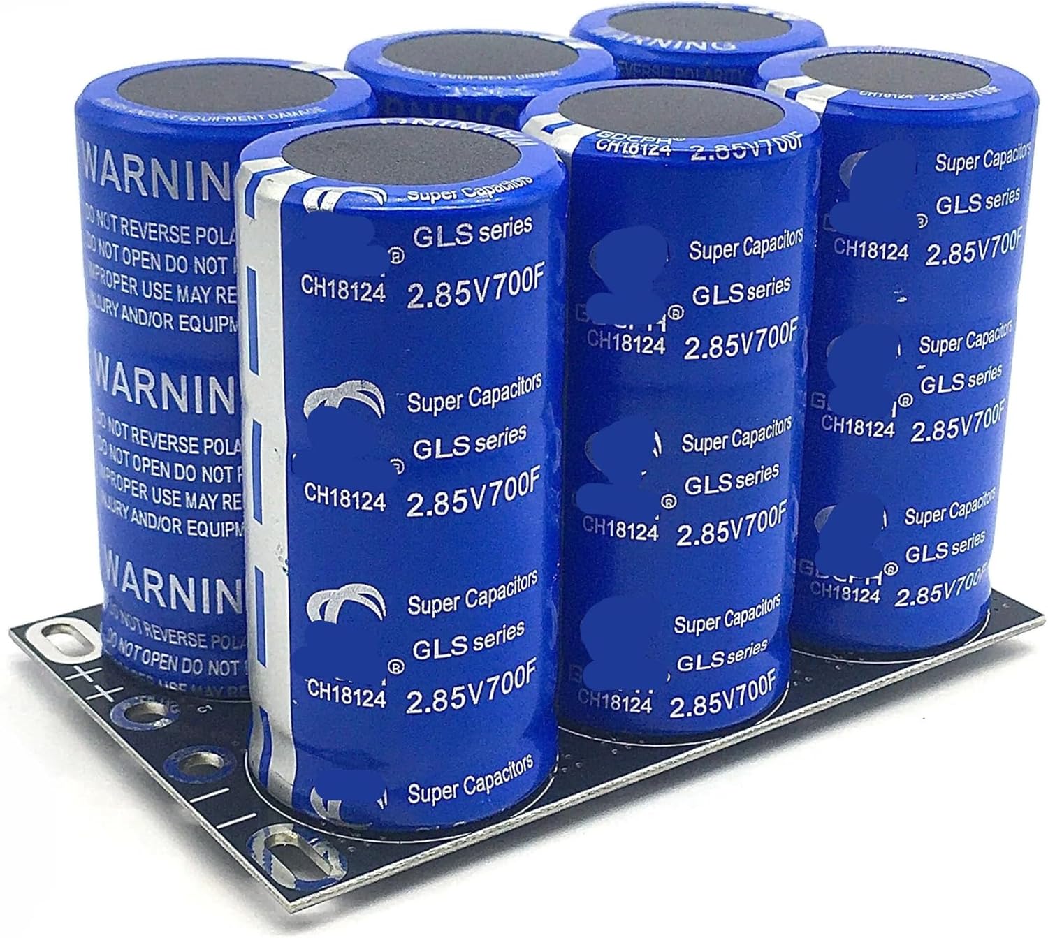 17V116F capacitor automotive rectifier module 2.85V 700F capacitor with voltage protection board