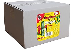 C&S Wild Bird Sunflower Seed Suet Nuggets, 8 lbs Value Bag