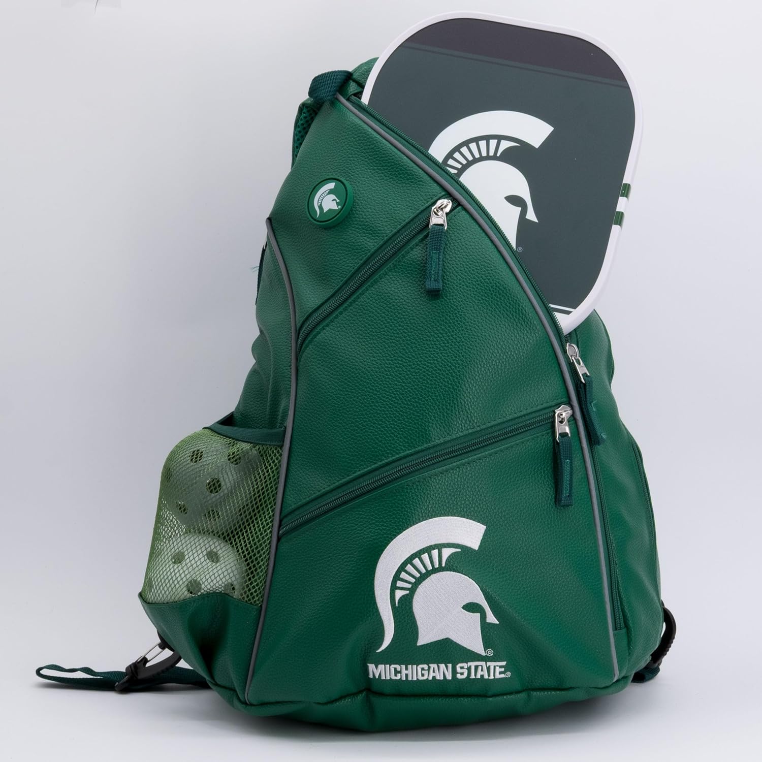 Team Golf PU Leather Backpack, Multi Team Colors, Large