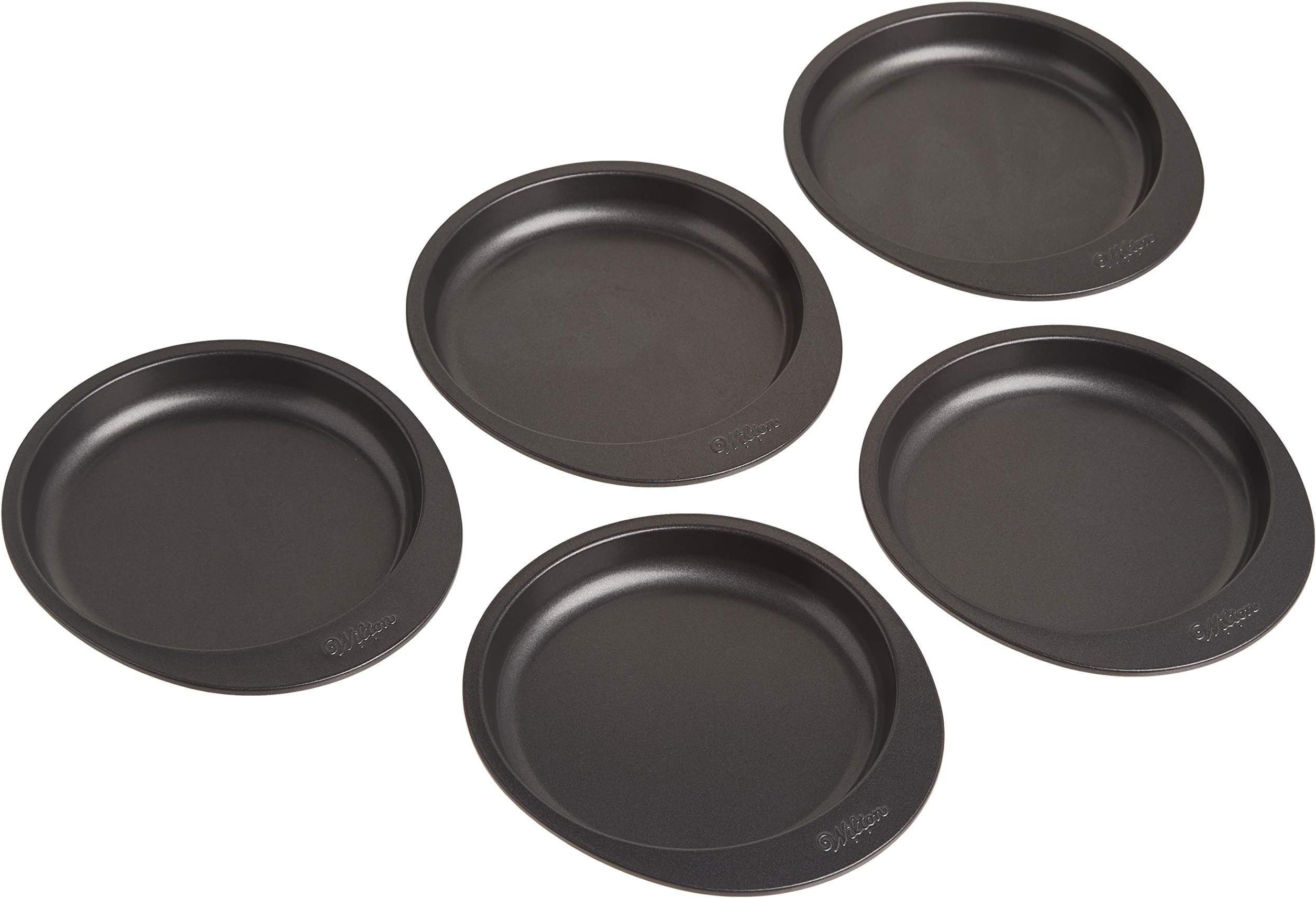 Wilton Easy Layers 5Piece Layer Cake Pan Set, 6Inch, Steel Home & Kitchen