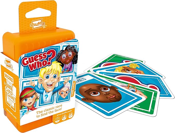 Shuffle Guess Who Card Game Amazon.co.uk Toys & Games