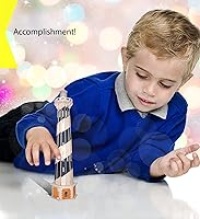 Vista 6 de Puzzled Light House 3D Jigsaw Woodcraft Kit Rompecabezas de madera