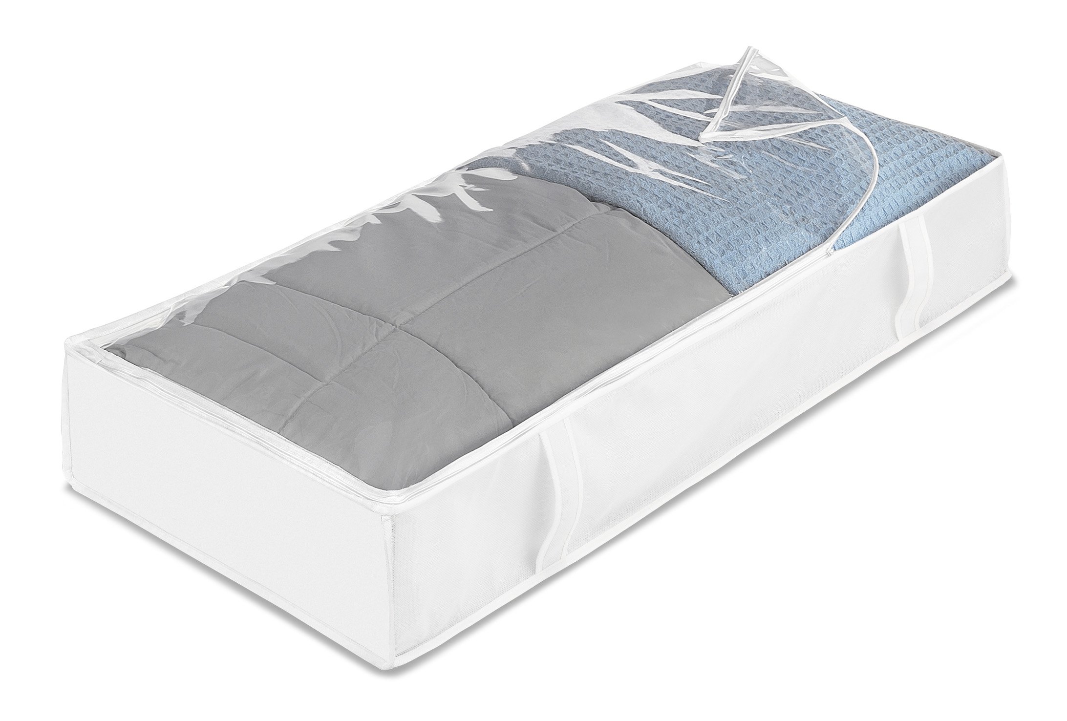 Organizador bajo cama Whitmor 6044-75 jumbo para guardar edredones ordenados