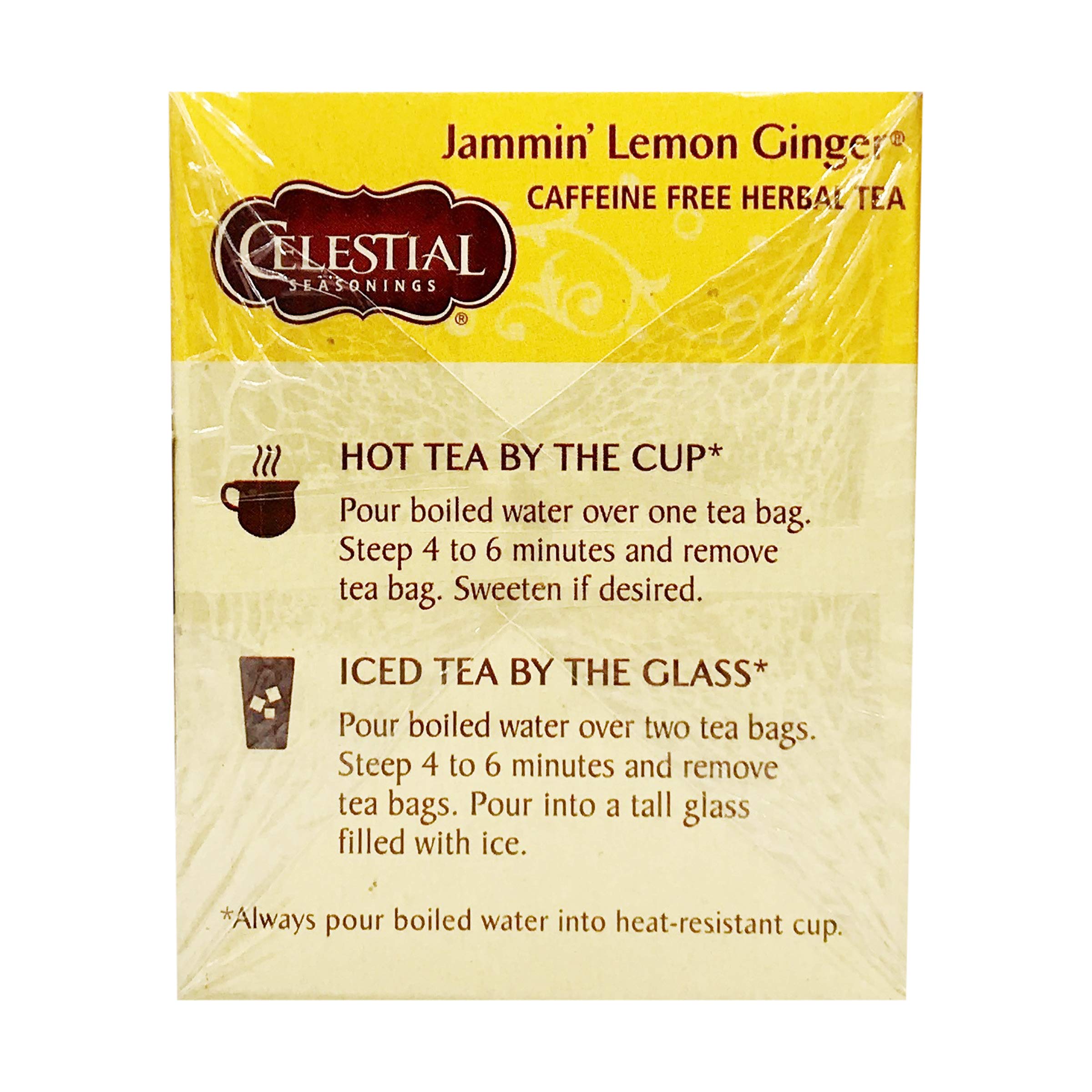 Jammin Lemon Ginger Tea