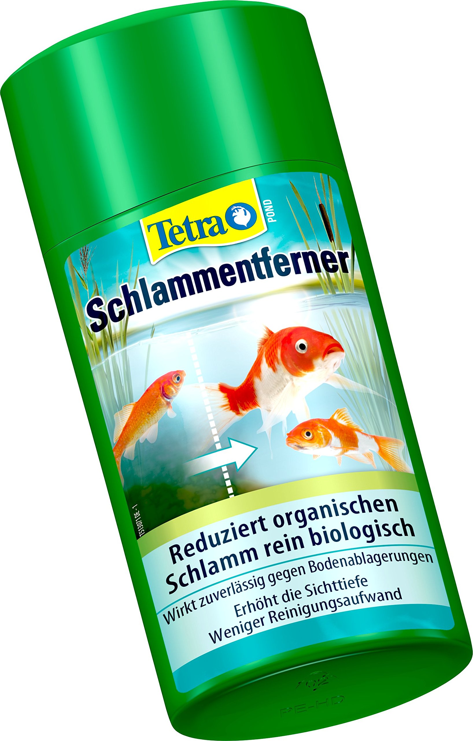 Tetra Pond - Eliminador de barro (reduce el barro en estanques de jardín, actúa puramente biológico), botella de 500 ml