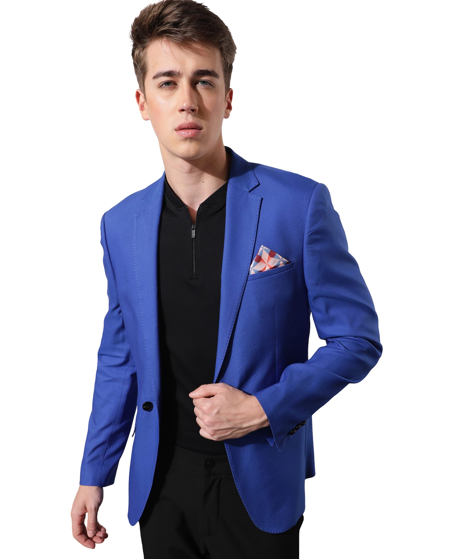 Tailored Plain Blazer-image-37
