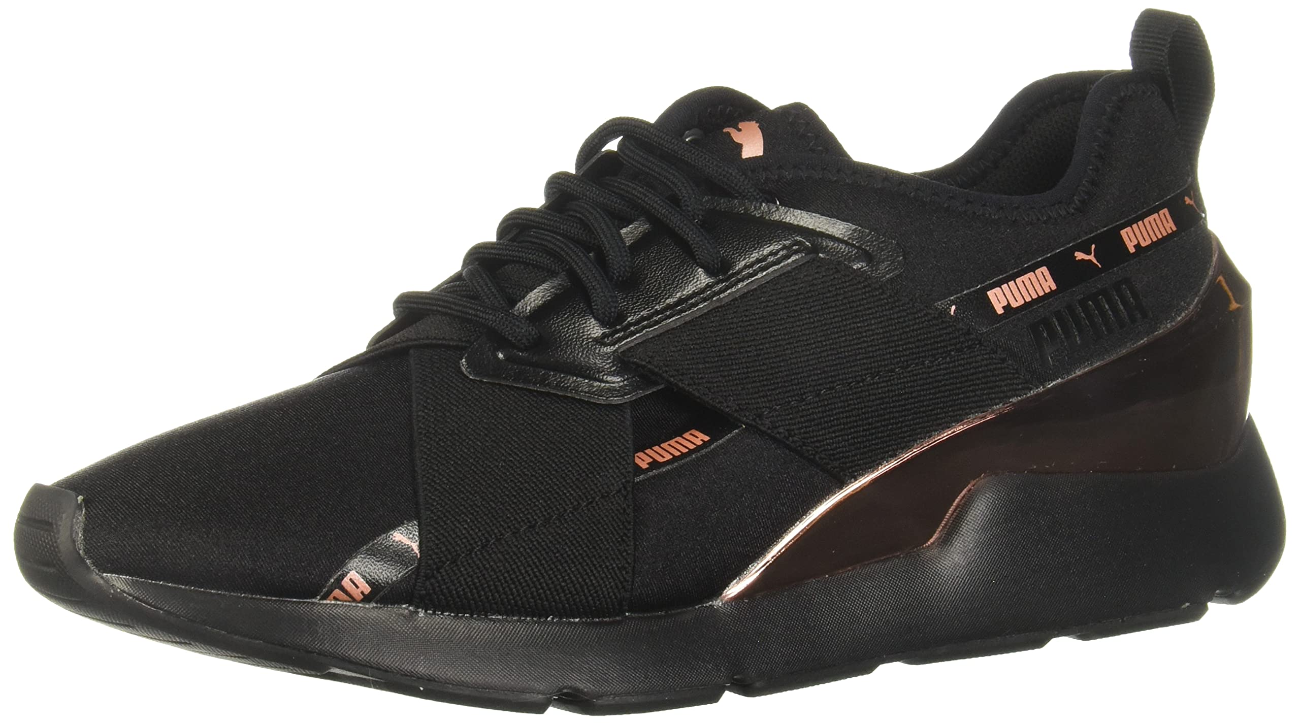 puma muse black and rose gold