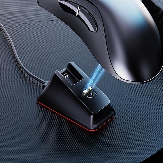 Charging Dock Compatible with Wireless Mice DeathAdder V2 Pro,Naga Pro,Viper Ultimate,and Basilisk Ultimate with 6.6 Feet Cable