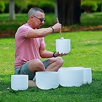 Vista 5 de TOPFUND - Cuencos de cristal para crear notas de sonido