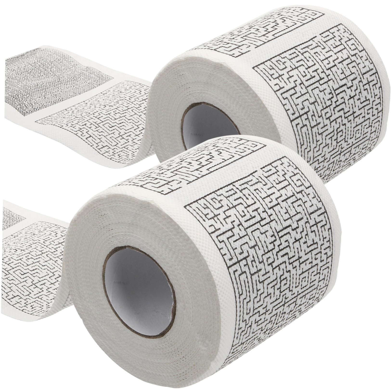 Papel higiénico divertido para visitas y decoración original en el baño de casa