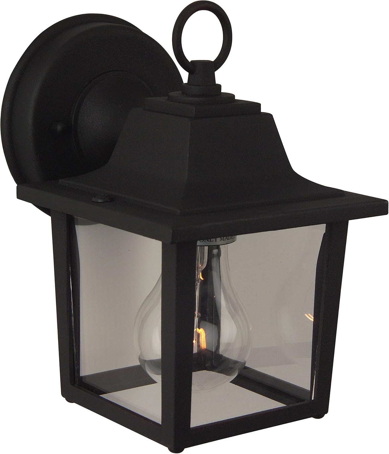Craftmade Coach Lights Cast Aluminum Small Wall Mount Textured Matte Black