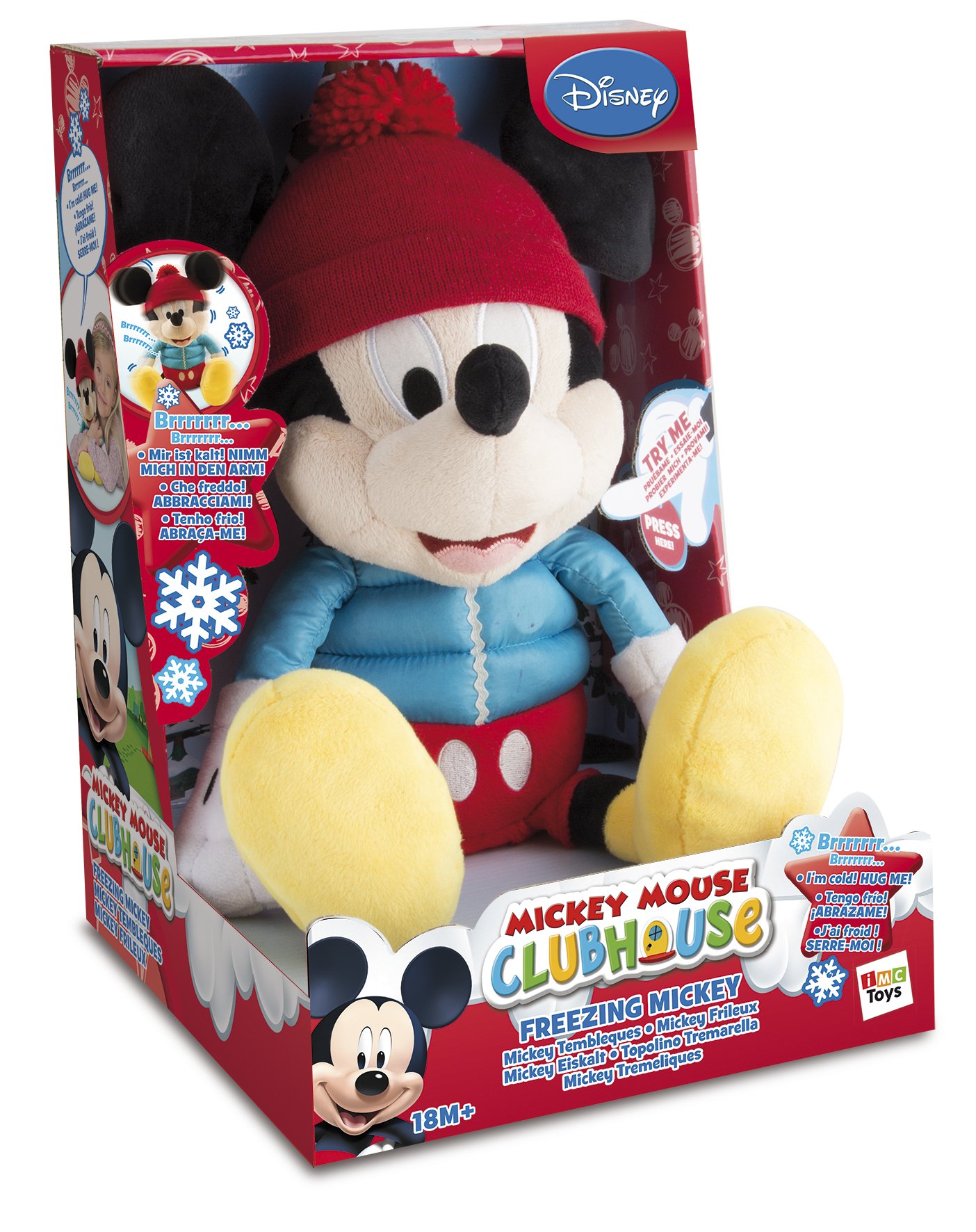 ミッキ☆ IMC Toys 181595MM - Freezing Mickey : Amazon.pl: Zabawki