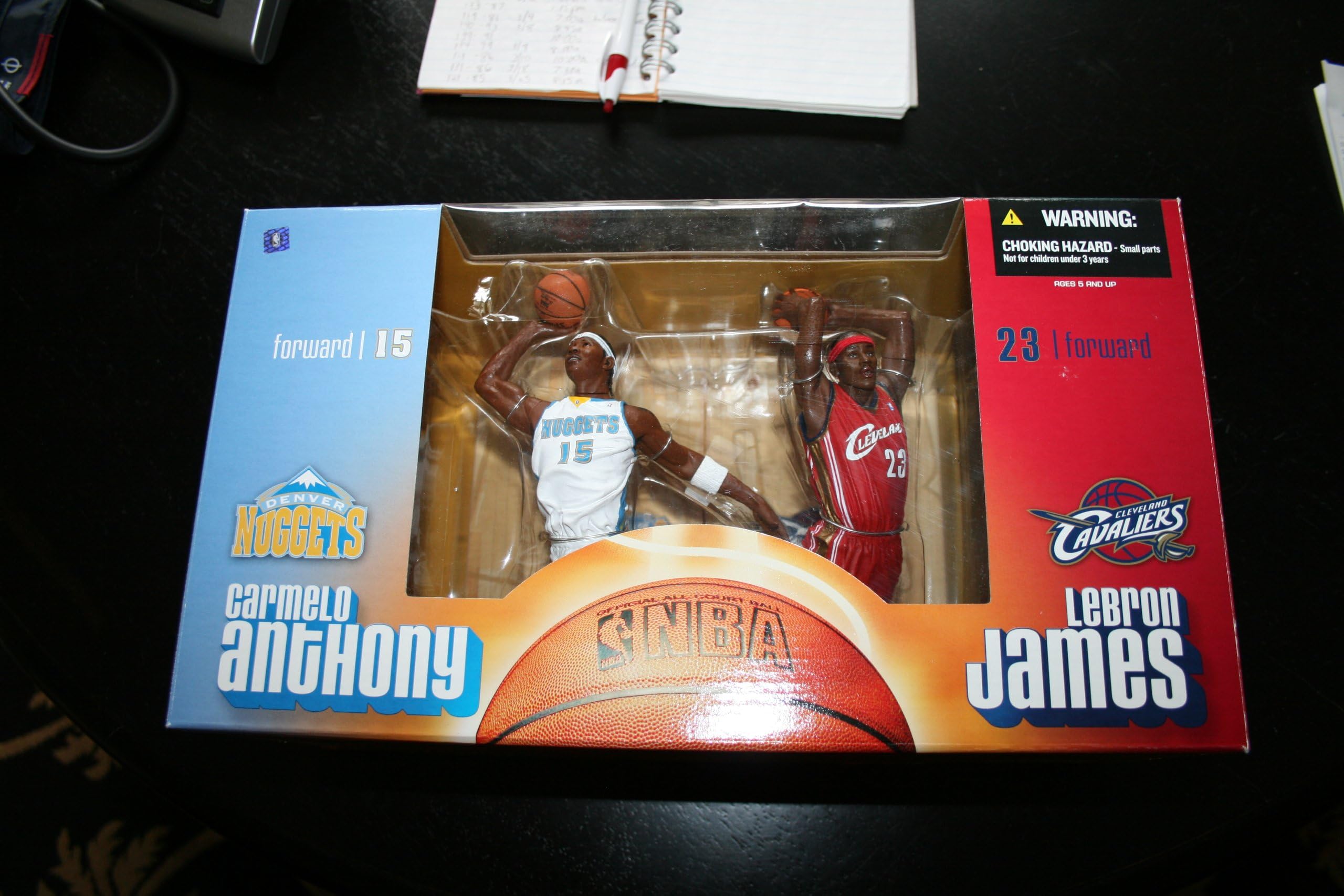 Lebron James Vs Carmelo Anthony - Deluxe 2-pack - Mcfarlane Sportspicks NBA