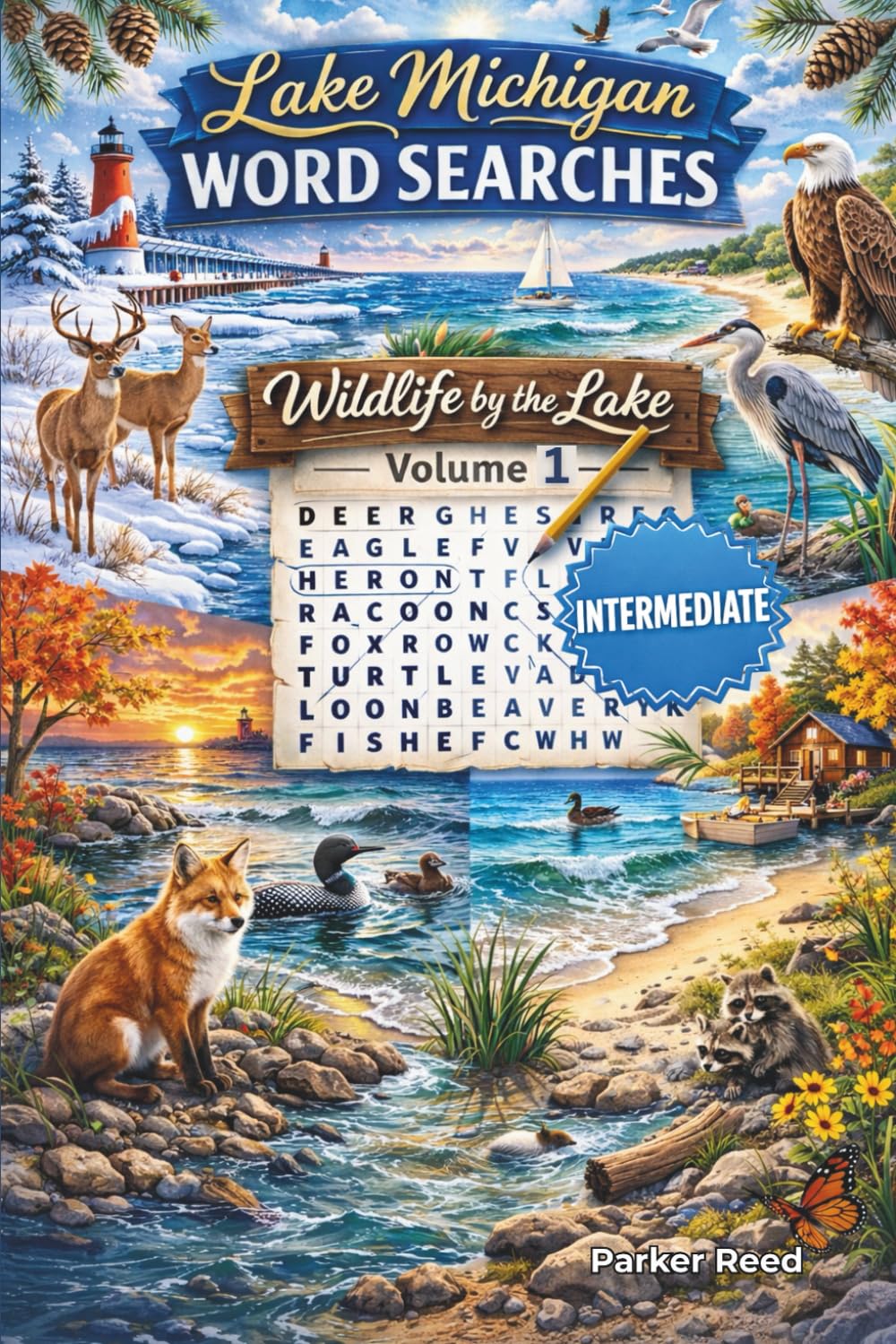 Lake Michigan Word Searches: Wildlife by the Lake