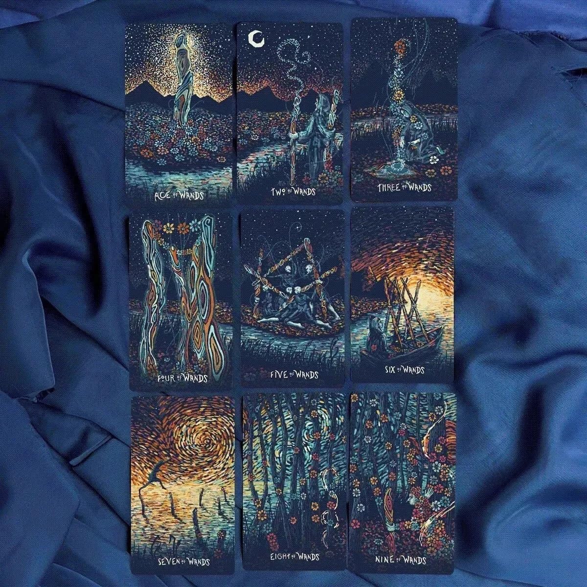 Mirra Visions – 79 Karten Tarot & Orakel Linsenrasterkarten-Set von James R.Eads