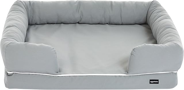 Amazon Basics Pet Sofa Lounger Bed, Medium