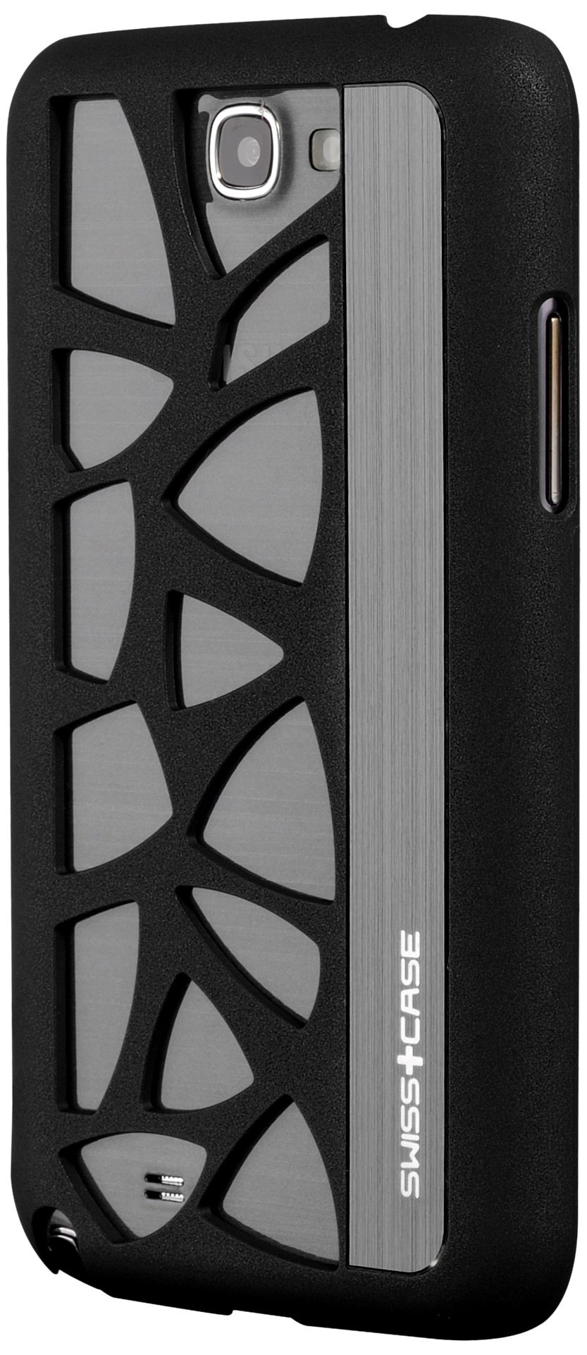 CruzerliteSWISS+CASE Glacier Case for Samsung Galaxy Note 2 - Retail Packaging - Black