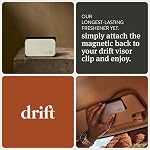 Drift Car Air Freshener - Stone Air Freshener Car Odor Eliminator - Long Lasting Scent - Auto Accessories - Metal Clip - Essential Oils - Clean Ingredients - Cabana Scent Starter Kit