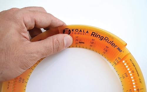 Miniatura 3 de Ring Ruler360 regla circular ajustable y herramienta para dibujar círculos