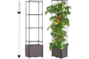 K-Brands Tomato Planter Box with Trellis for Tomatoes