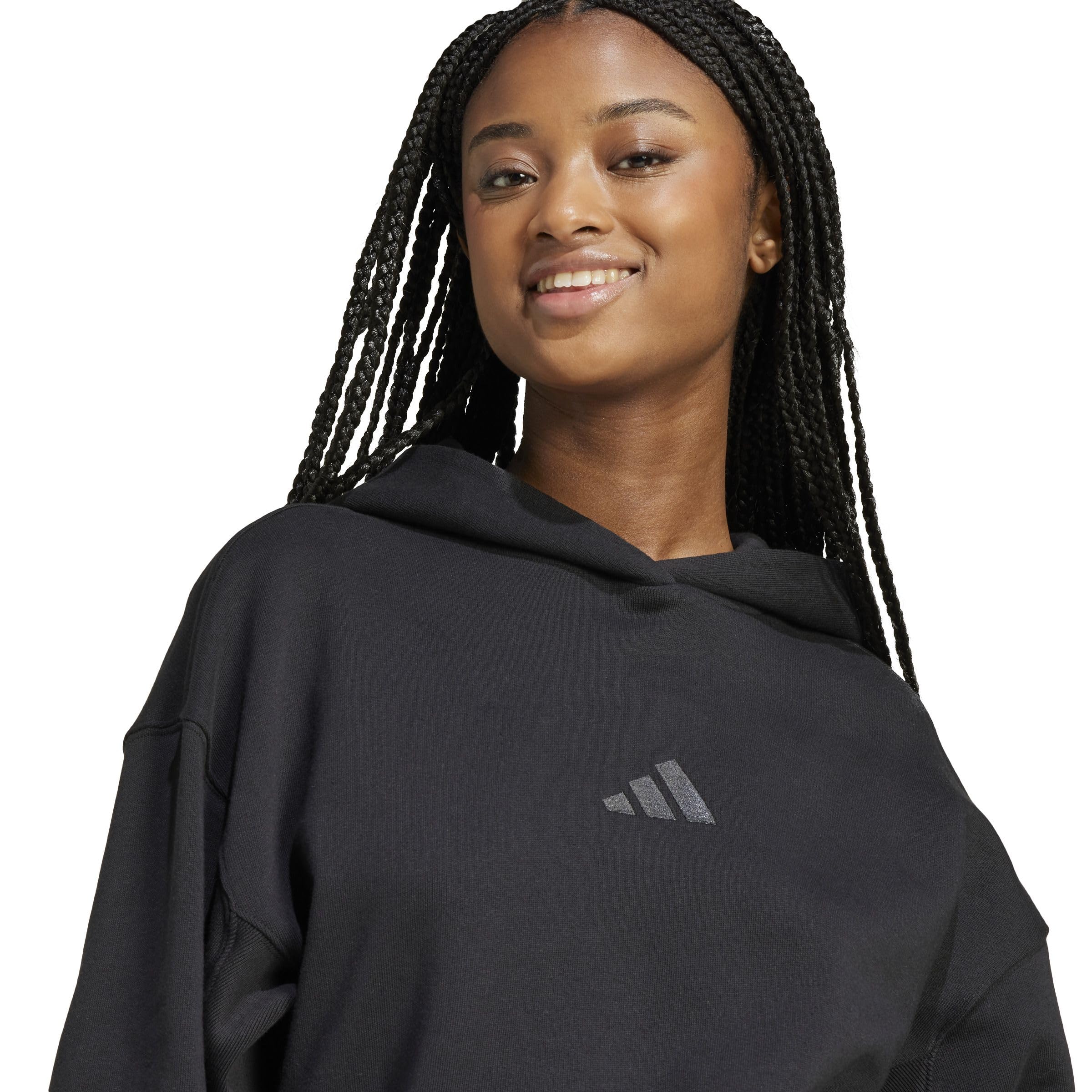 adidas Damen All Szn French Terry Loose Hoodie Kapuzenpullover (1er Pack)