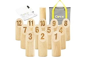 Gorock Numbered Block Toss Yard Game