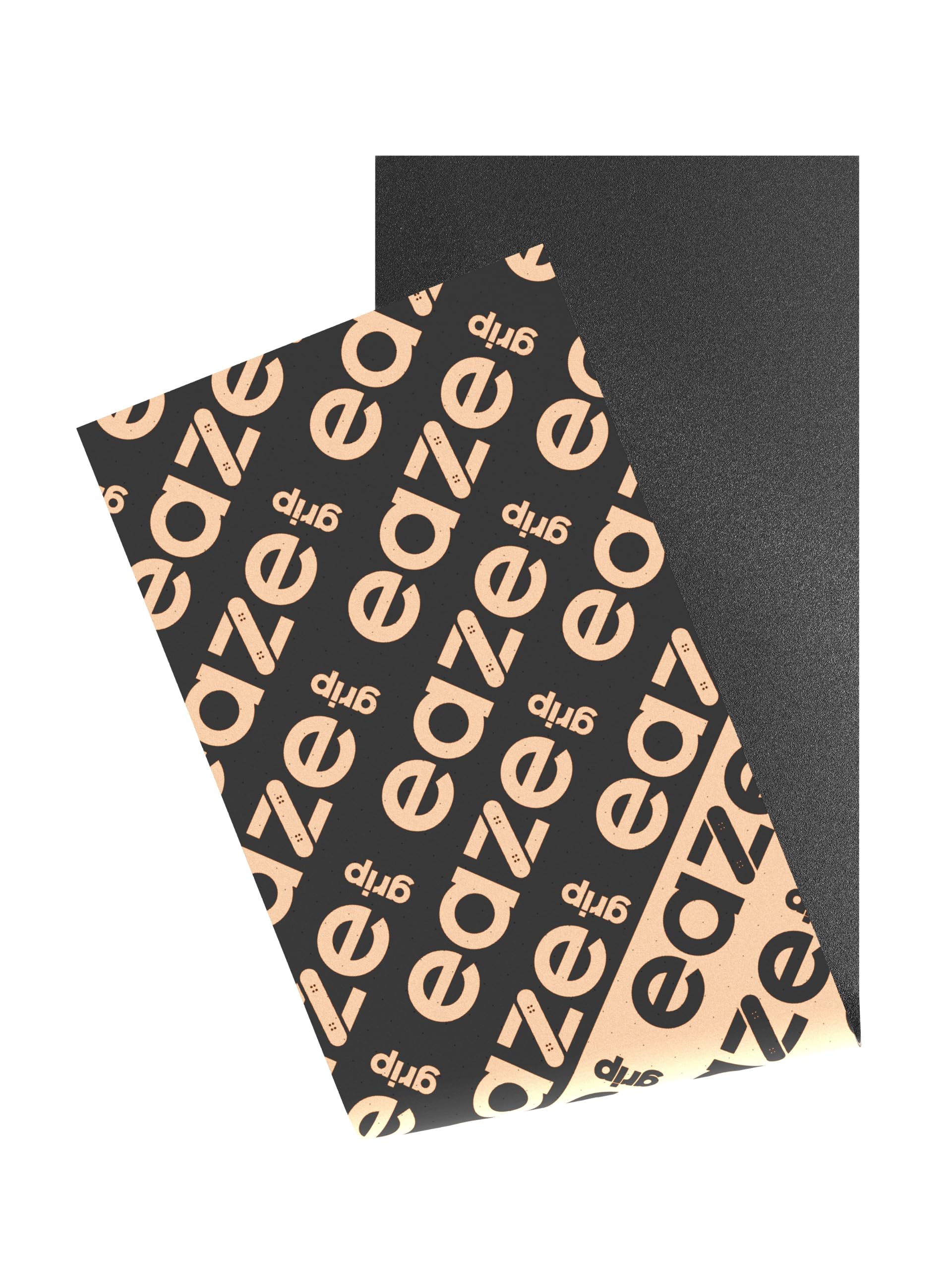 eaze Skateboard Premium Griptape Anti-Air-Bubble (23x84cm) Selbstklebender Antirutschbelag Wasserdicht für Longboard, Roller, Stunt-Scooter, Treppen (Perforiert)