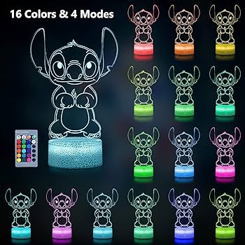 1473❣️蘇刺繍　LED ライト付き　置物 Hoofun Stitch Night Light with Timer & Memory,【2025 New Upgraded