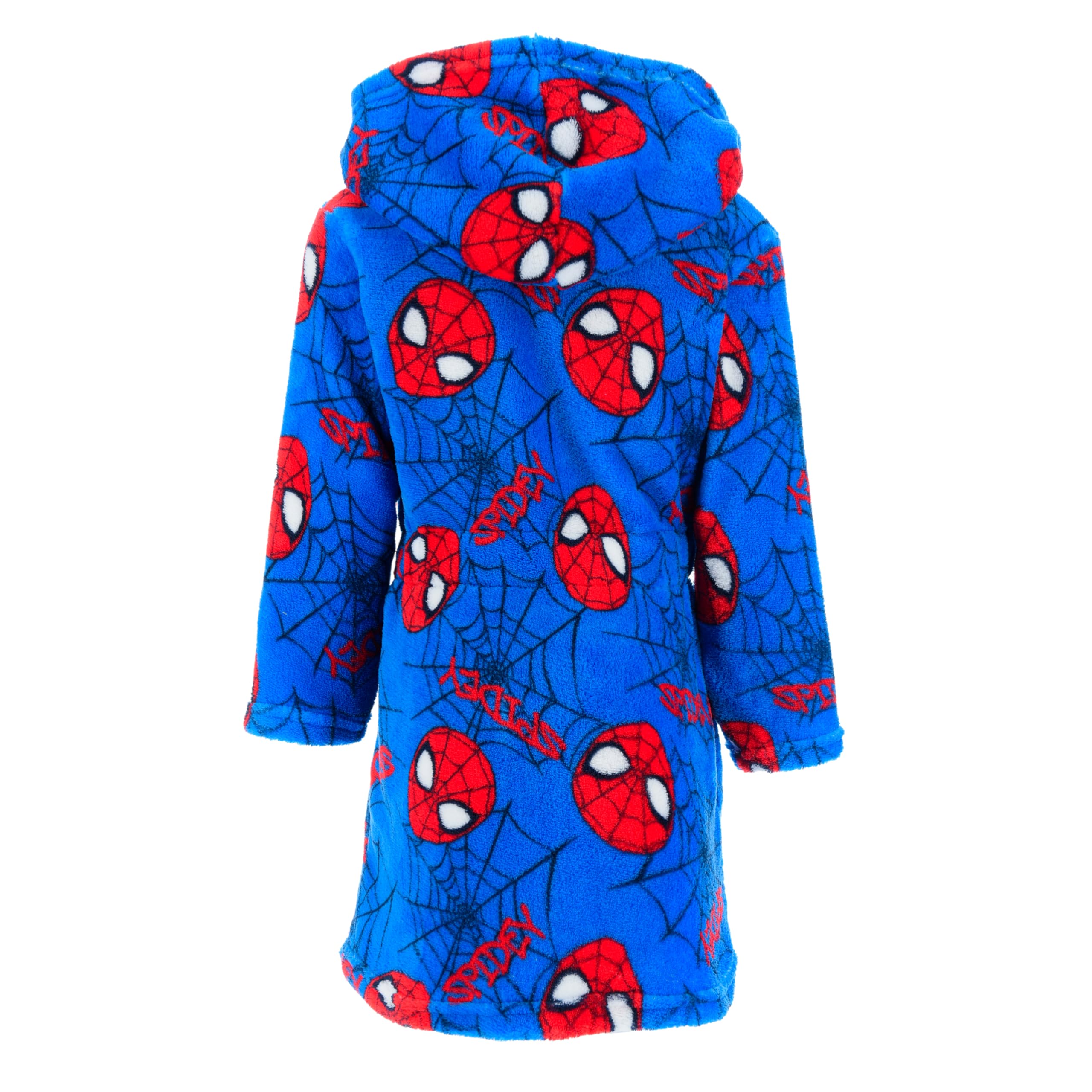 Spiderman Robe de Chambre Garçons Doux Maison Enfants Taille 6 Ans Bleu