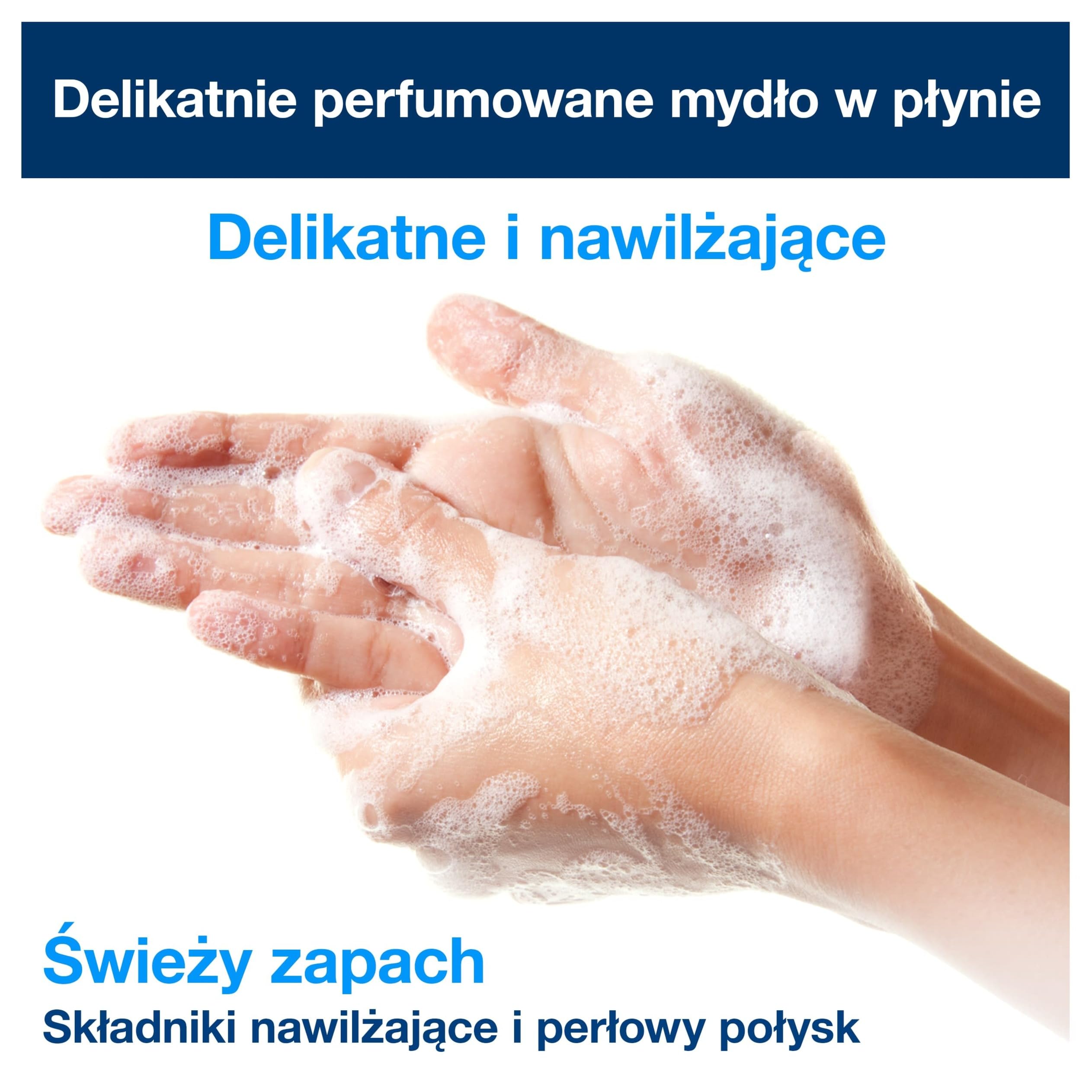 Tork Delikatnie Perfumowane Mydło w Płynie S4, Świeży Zapach, 6 x 1000 ml, 424501