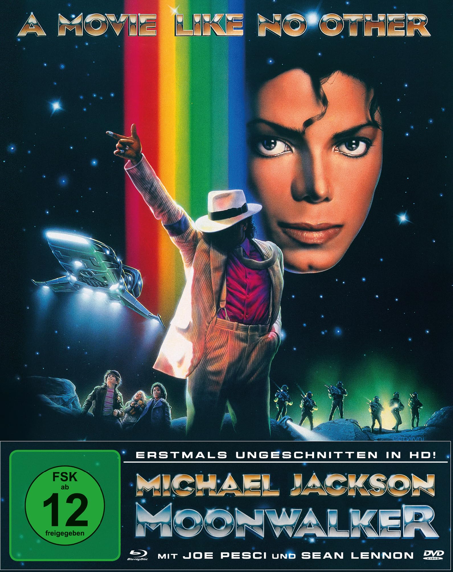 PLAION PICTURES Moonwalker Mediabook Blu-ray + DVD