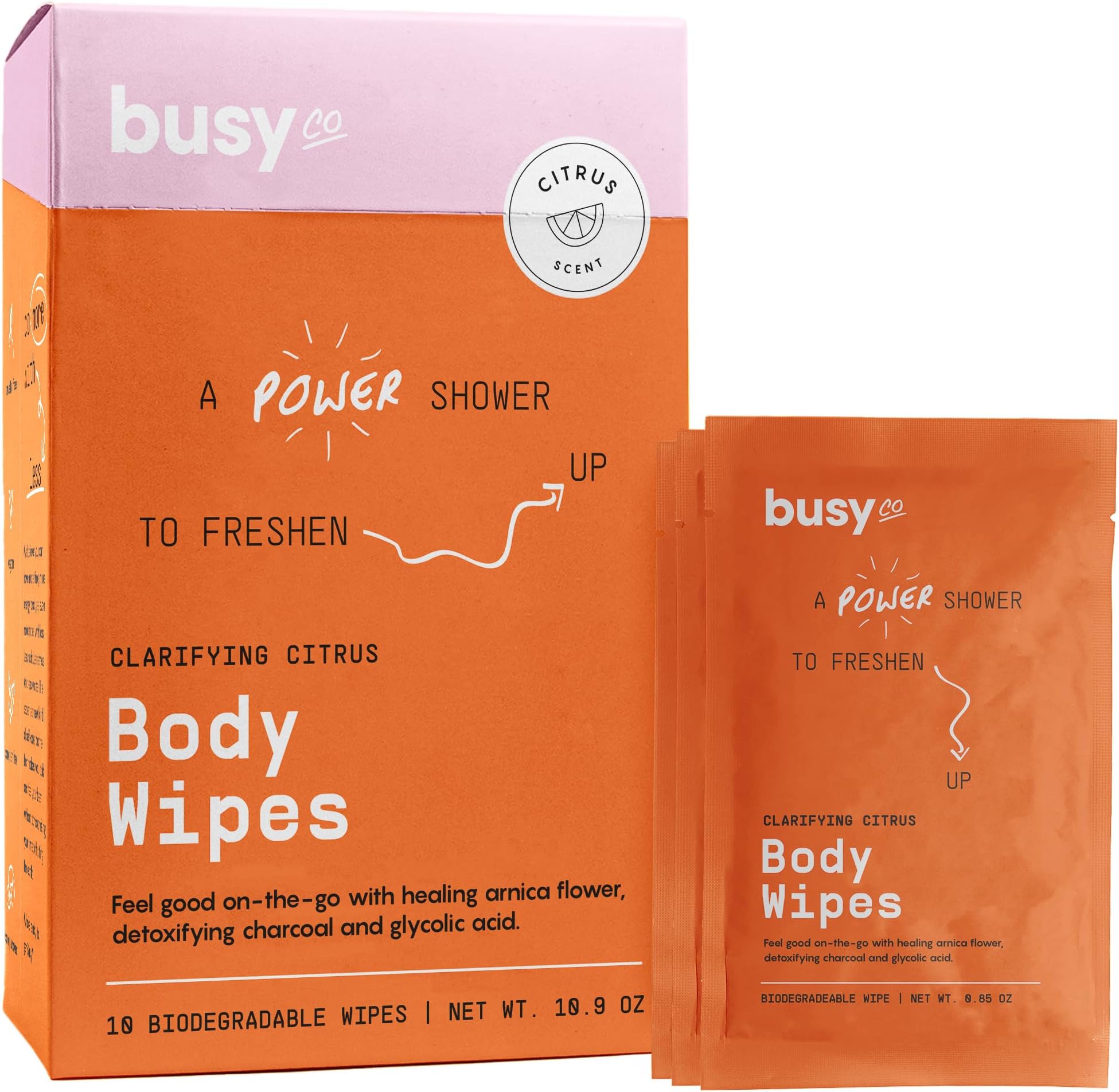 Paper ShowerFresh 12 Body Wipe Packs (A Wet and Dry