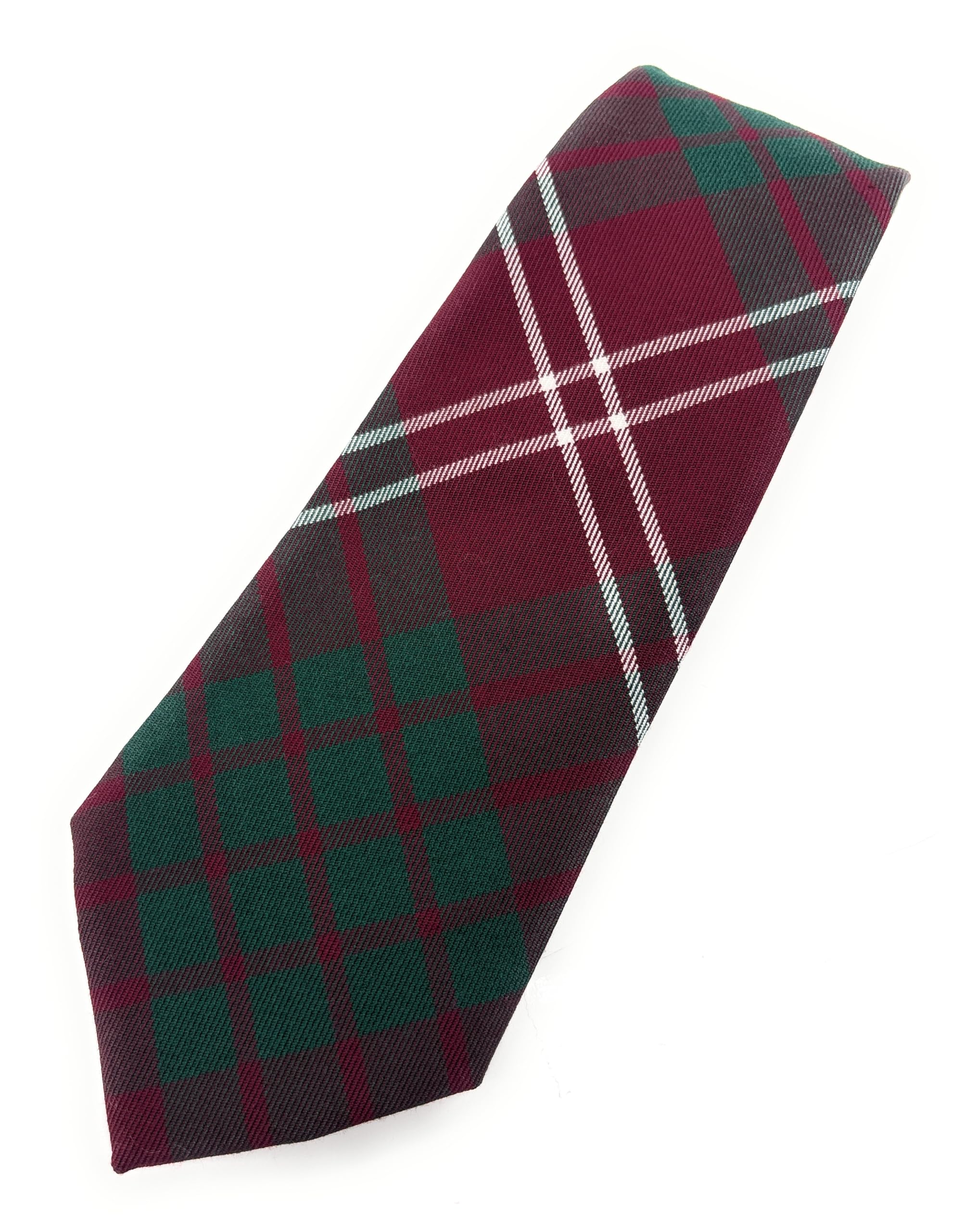 Scottish Essence Crawford Scottish Tartan Necktie, Traditional Clan Pattern, Made In Scotland, Multiple Tartans Available (Crawford)