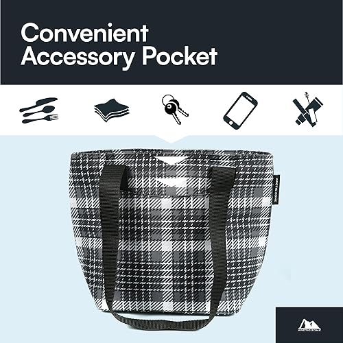 Miniatura 3 de Arctic Zone Bolsa de almuerzo aislada para mujer, bolsa de almuerzo más fresca