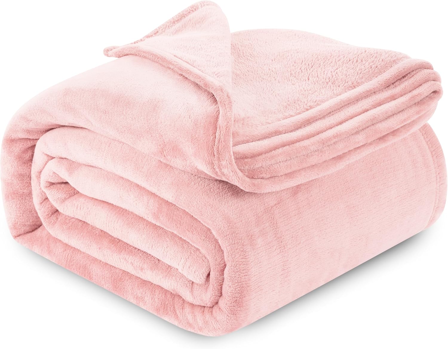 Utopia Bedding Pink Fleece Blanket Queen Size Lightweight
