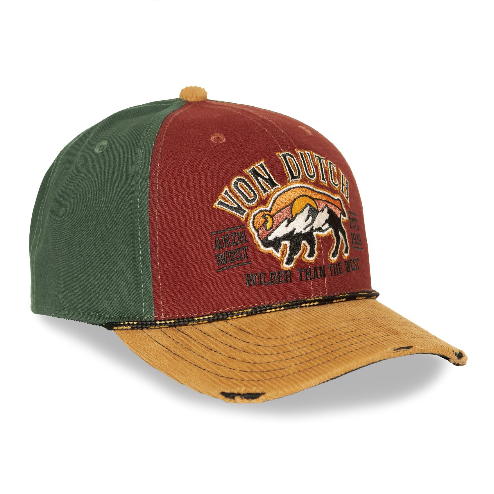 Von Dutch Czapka męska i damska S-Curved, Trucker regulowana