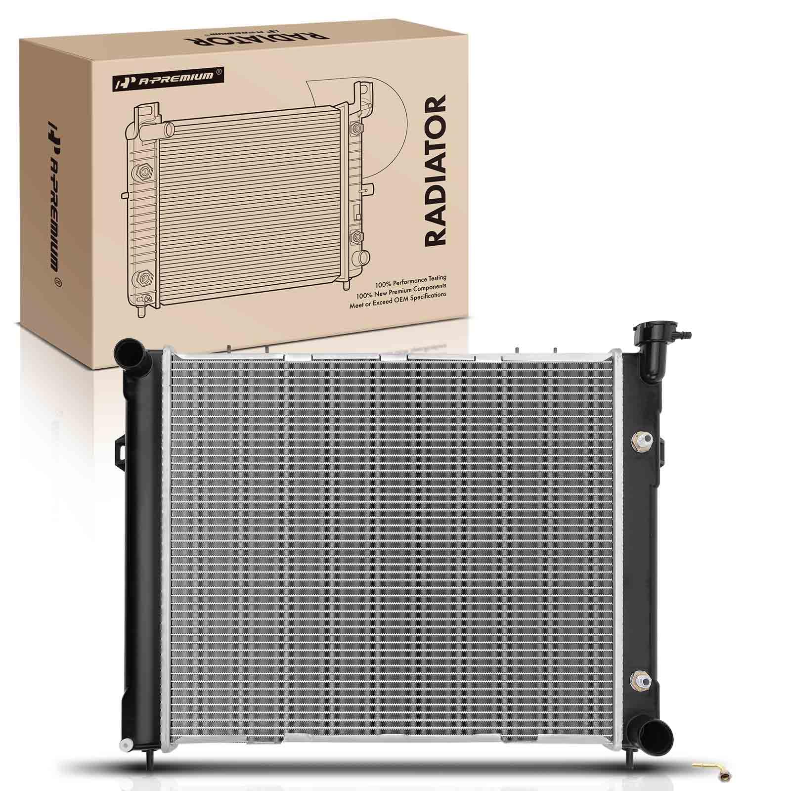 Photo 1 of READ NOTES*****
A-Premium Engine Coolant Radiator Assembly with Transmission Oil Cooler Compatible with Jeep Grand Cherokee 1993-1997, Grand Wagoneer 1993 5.2L, Automatic Transmission, Replace# 52028378, 52028397