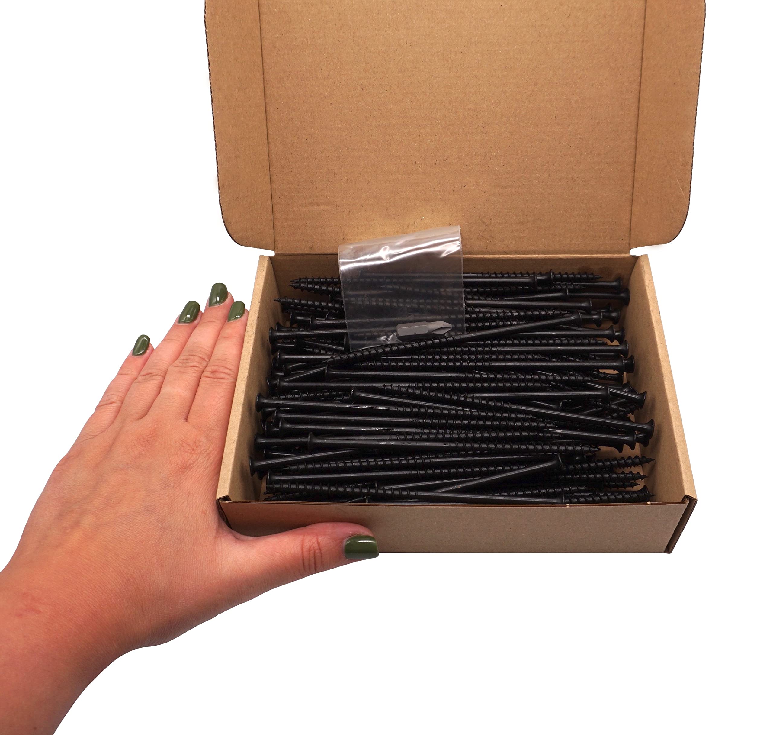 Kit Assortimento Viti Per Cartongesso Arrow 320 Pezzi Nere Phillips Testa Bugle Misure Varie