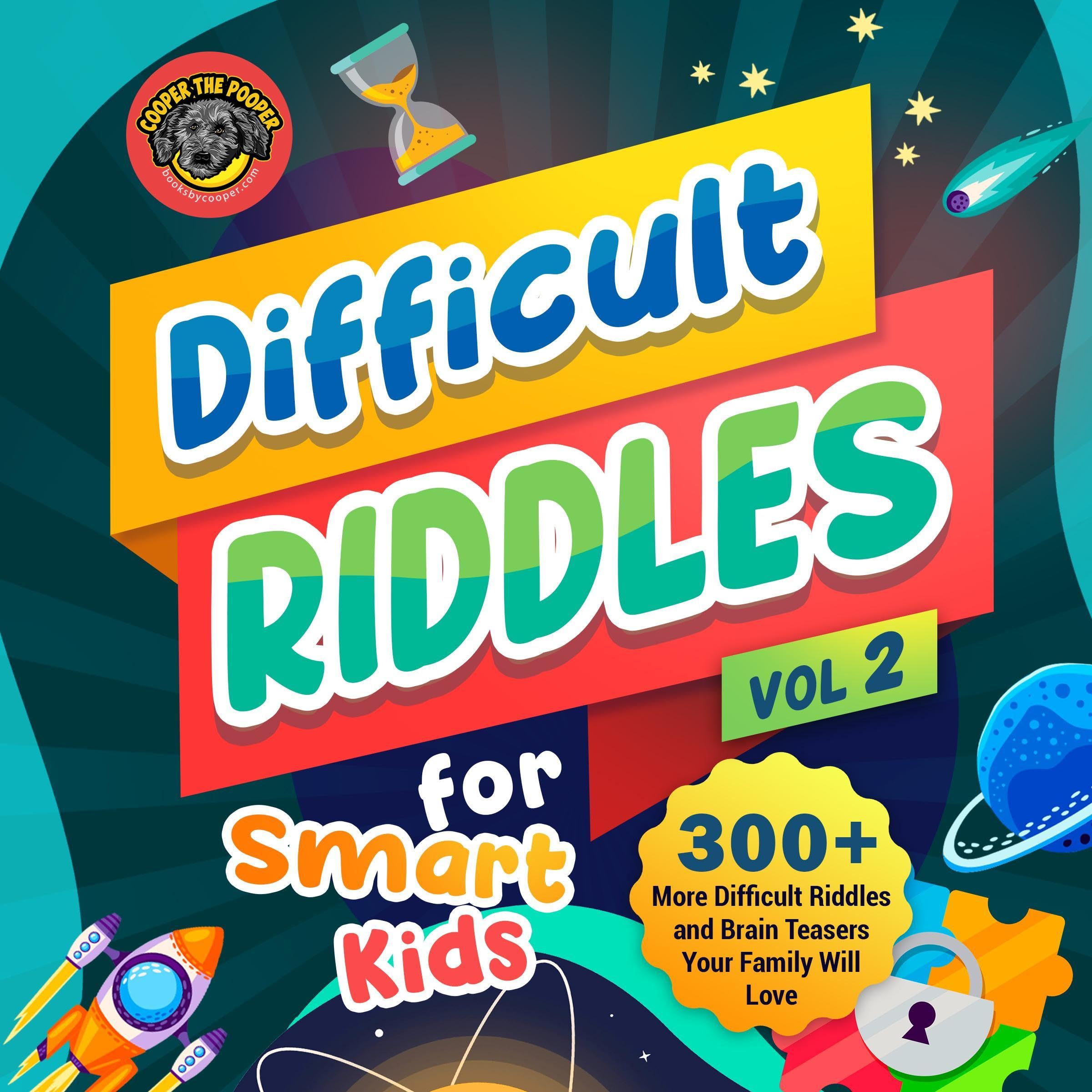 Cover art for Difficult Riddles for Smart Kids - Volume 2