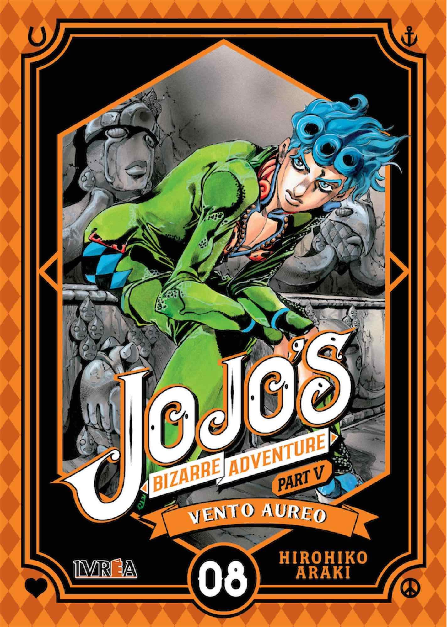 Jojos Bizarre Adventure 05 Vento Aureo 08: 9788418271687: Books