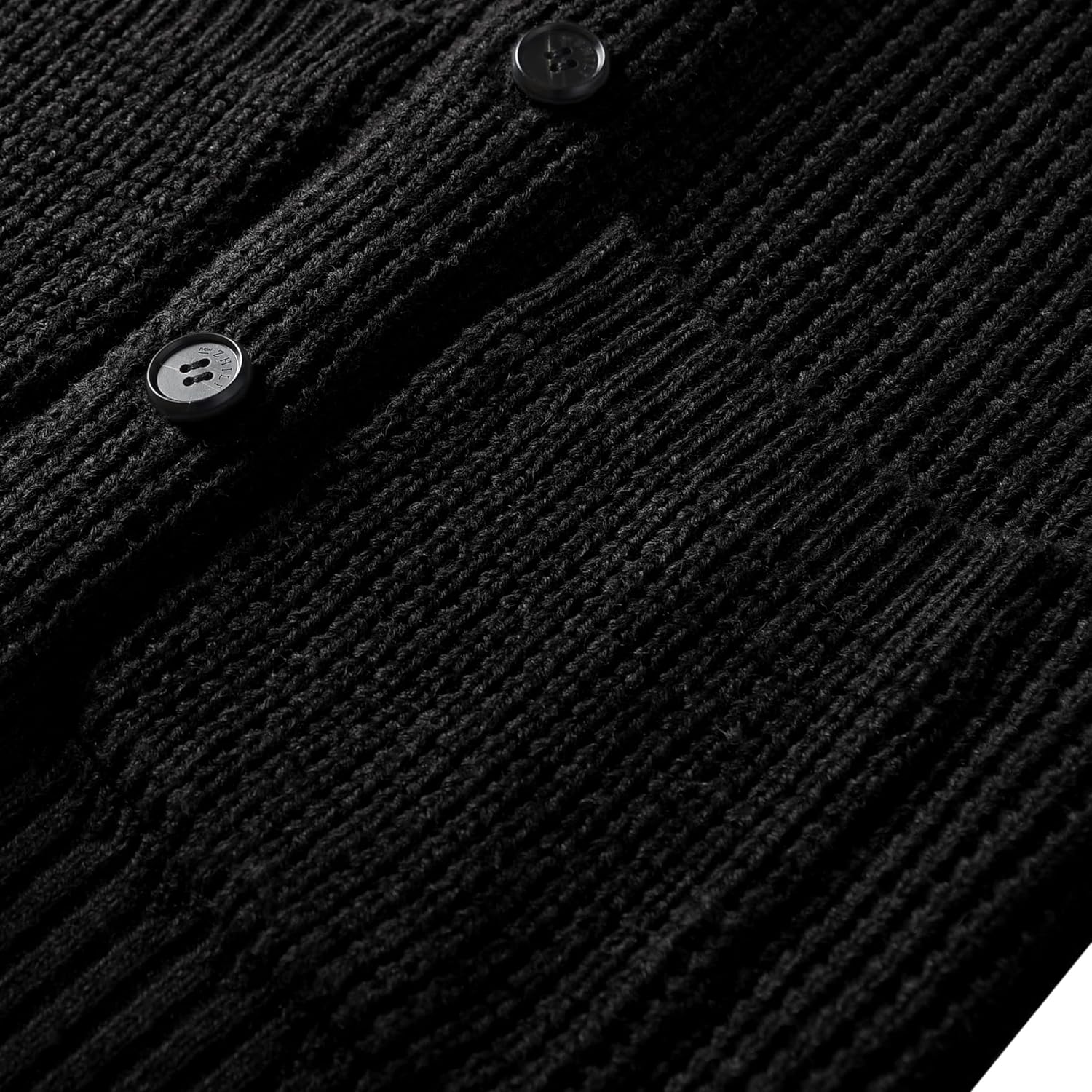 Men's Casual Slim Thick Knitted Shawl Collar Cardigan Sweaters Pockets