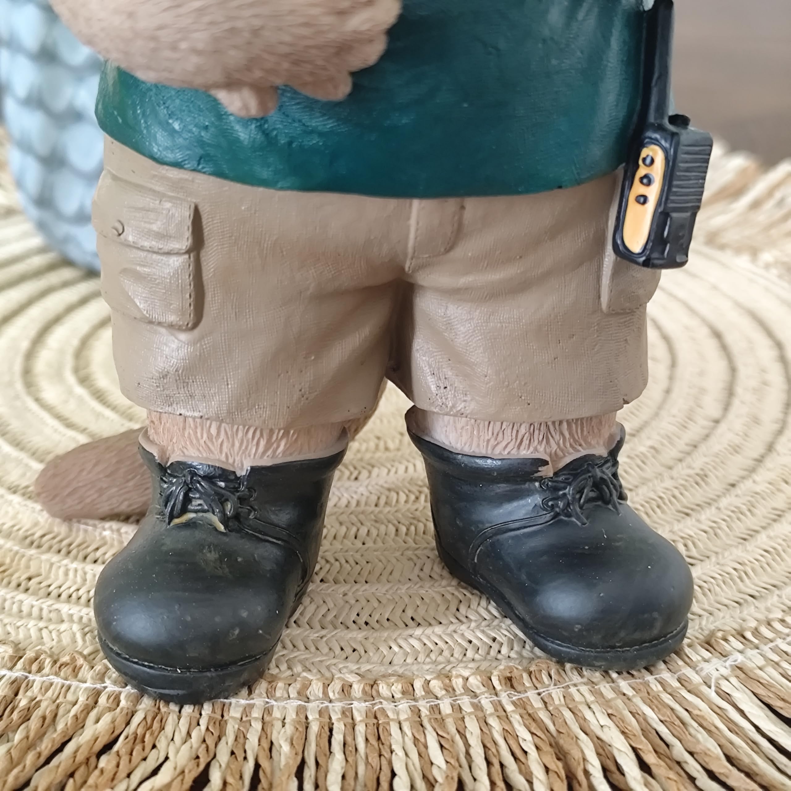 Vivid Arts - XMK-2378-D Baby-Erdmännchen-Zookeeper für Haus oder Garten, 23 cm