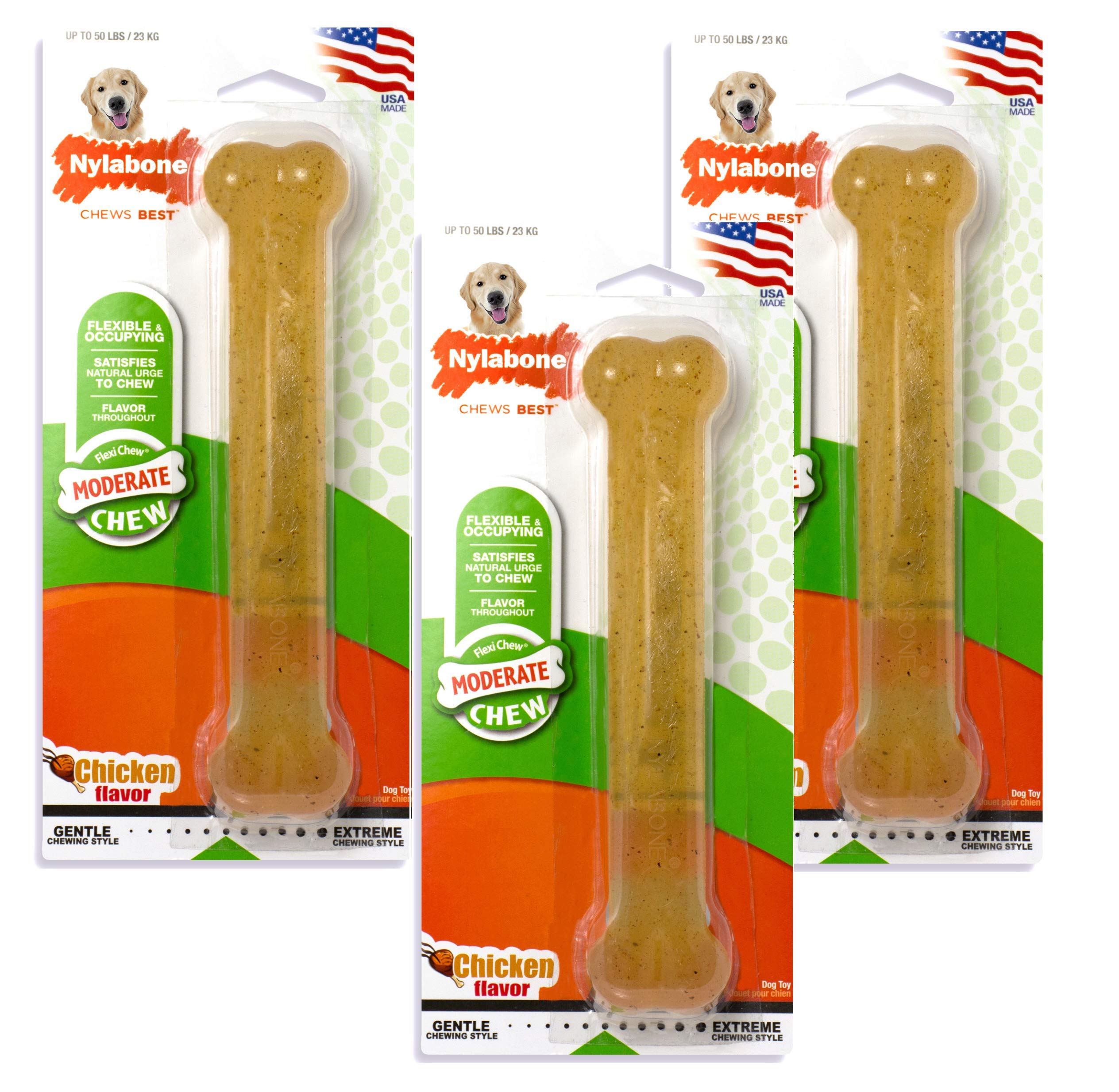 Nylabone Flexichew Chicken Blister Card Giant