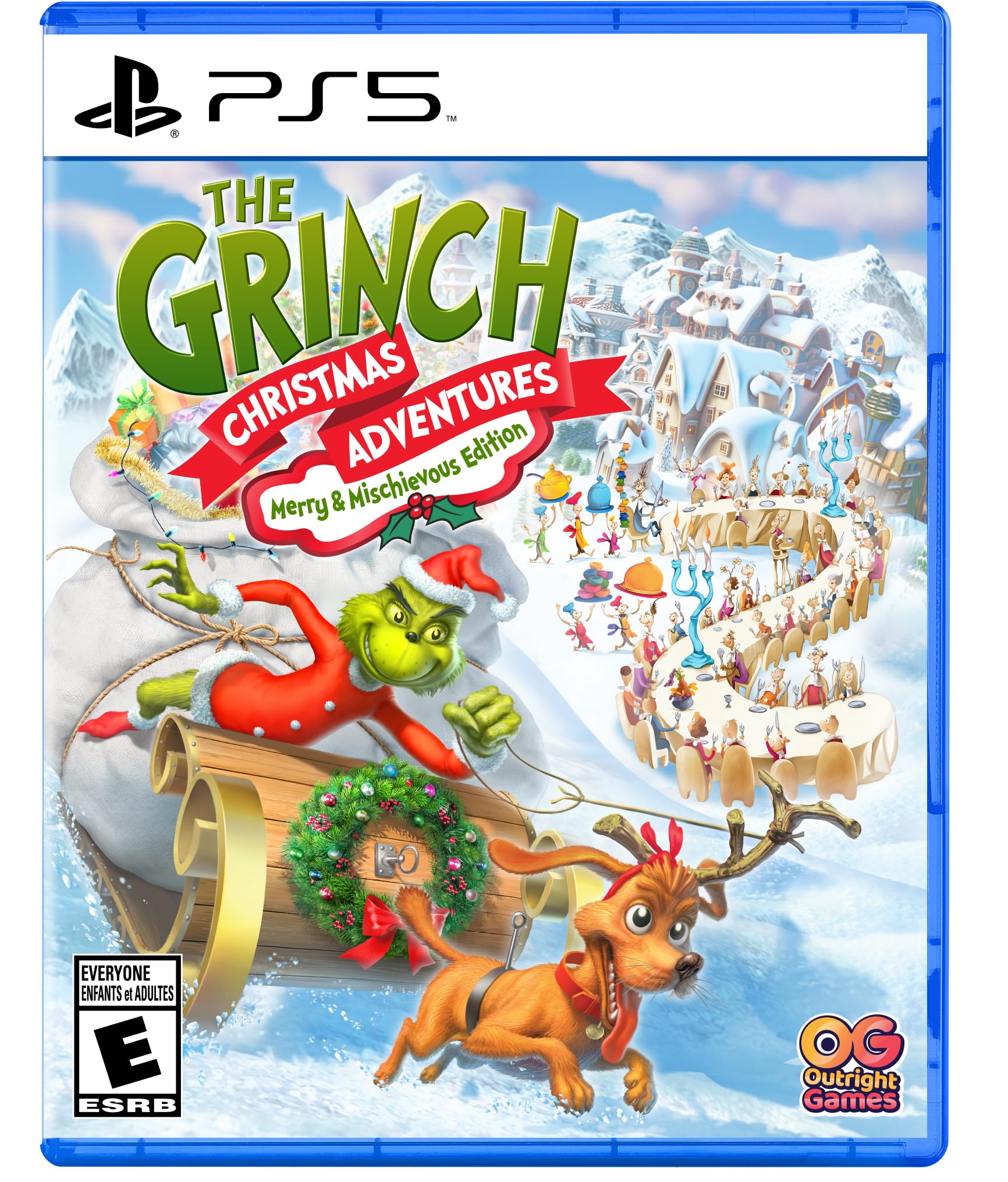 The Grinch Christmas Adventure - Merry & Mischievous Edition - PlayStation 5 - Very Good - Used Game