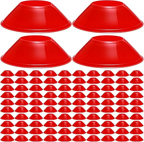 100 piezas mini conos de fútbol para deporte agilidad disco conos de fútbol entrenamiento para ejercicios de agilidad deportes fútbol fútbol