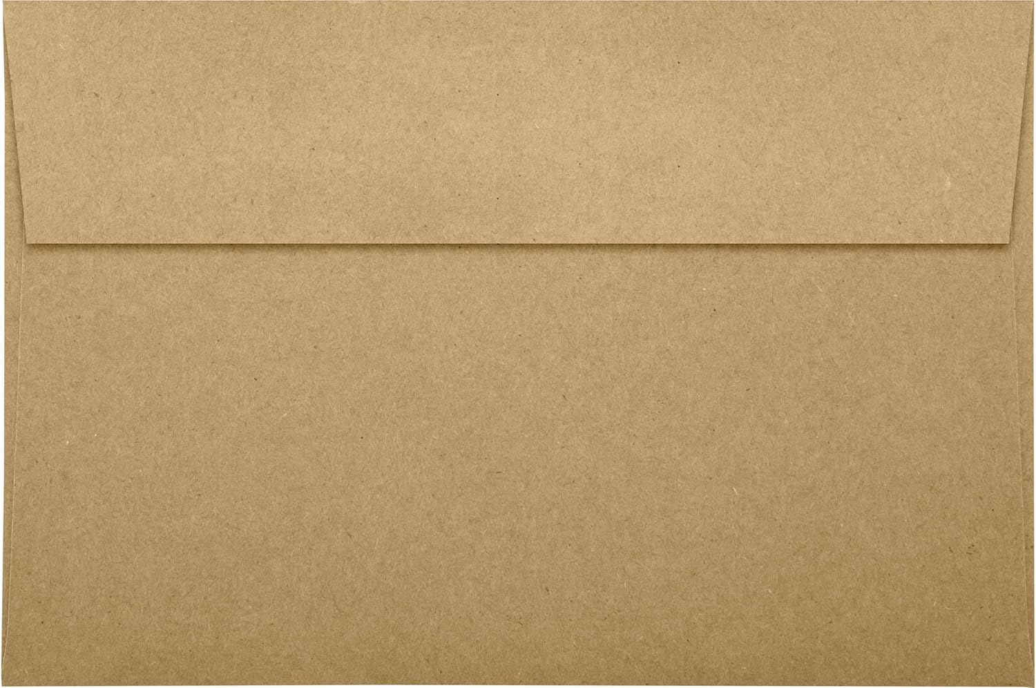 LUXPaper A9 Invitation Envelopes | Peel & Press | 5 3/4" x 8 3/4" | Grocery Bag Brown | 70lb. Text | 500 Qty