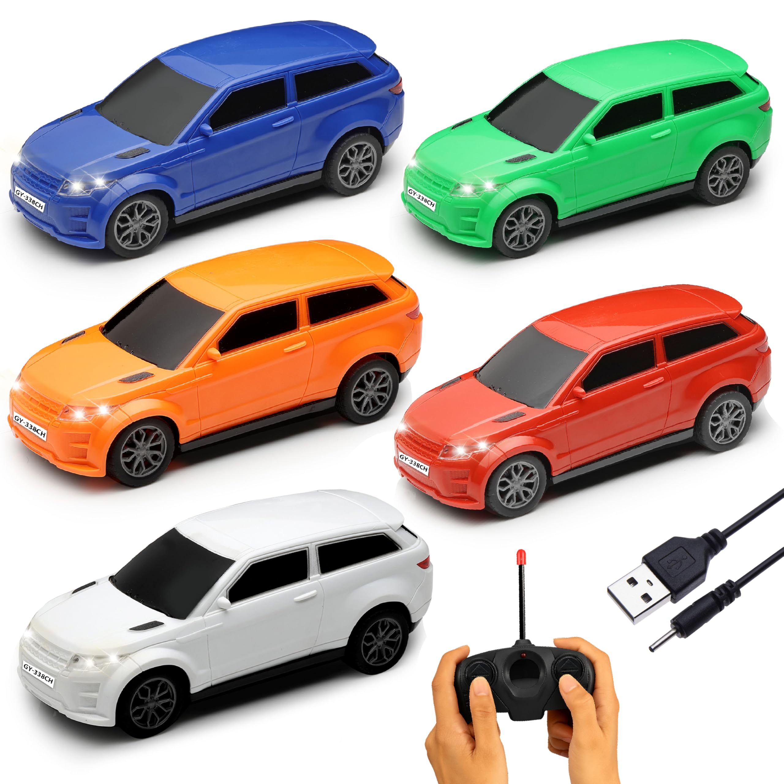 Gooyo GY-338CH Rechargeable Remote Control Car Toy, Power Source: Lithium Rechargeable Battery for Car (Included) & 2xAA Battery for Remote Controller (Not Included)-image-9
