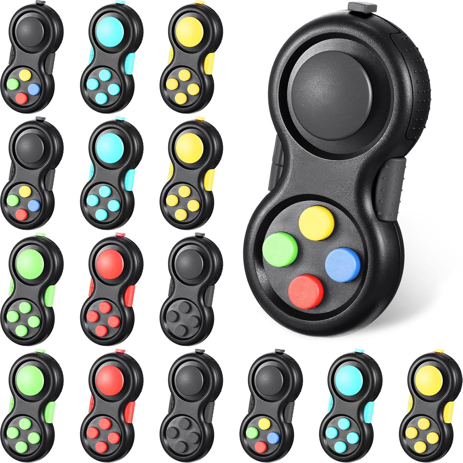 Buy 15 Pcs Fidget Pad Portable Fidget Controller Classic Retro Game