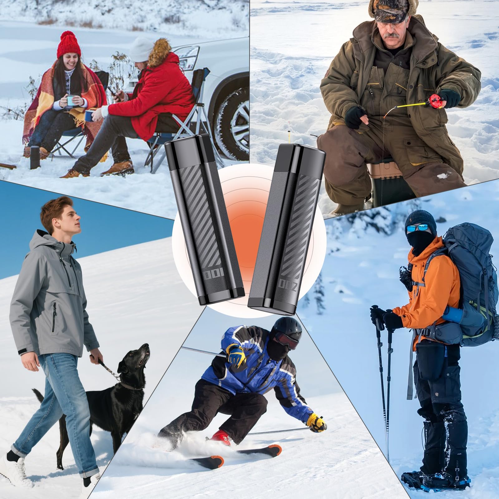 Amazon.com: Hand Warmers Rechargeable - Magnetic Electric Hand